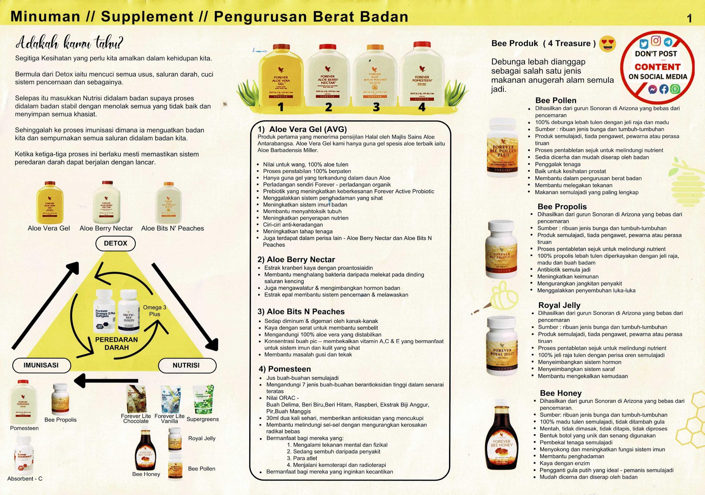 Muka surat 1 katalog produk PDF asal